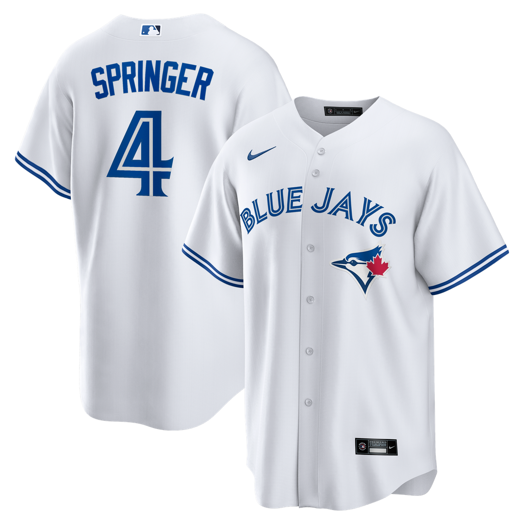 Toronto Blue Jays George Springer Home Replica Jersey - White