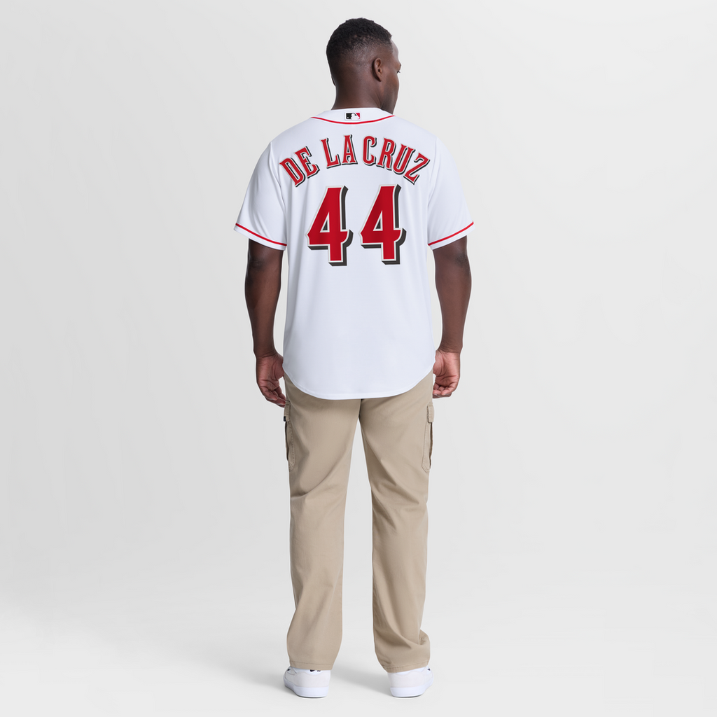Cincinnati Reds Elly De La Cruz Home Replica Jersey - White