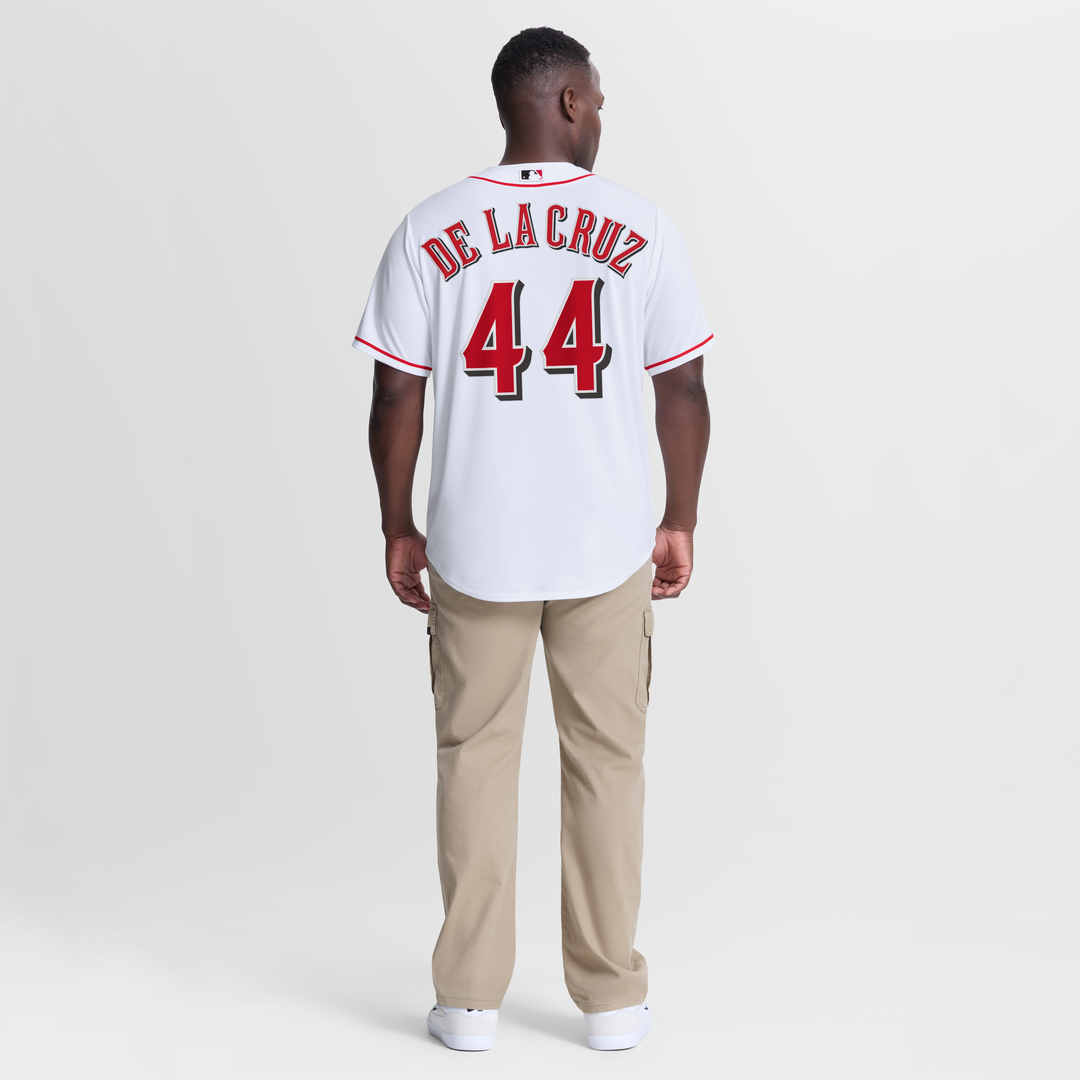 Cincinnati Reds Elly De La Cruz Home Replica Jersey - White