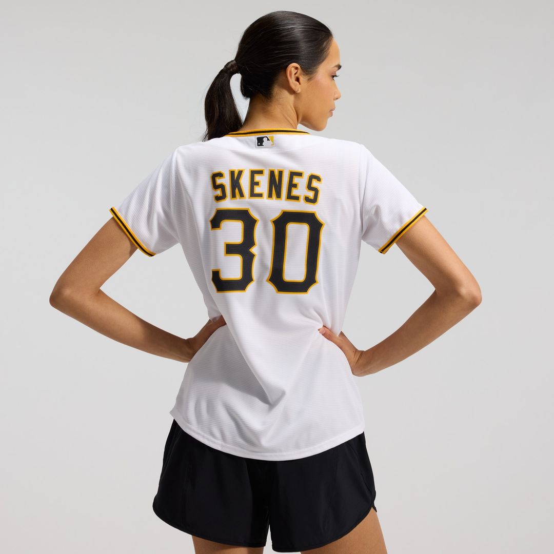 Pittsburgh Pirates Paul Skenes Women's Home Replica Jersey - White