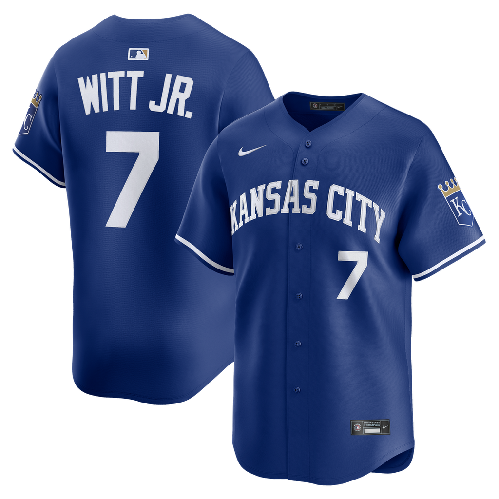 Kansas City Royals Bobby Witt Jr. Alternate 2 Limited Jersey - Royal