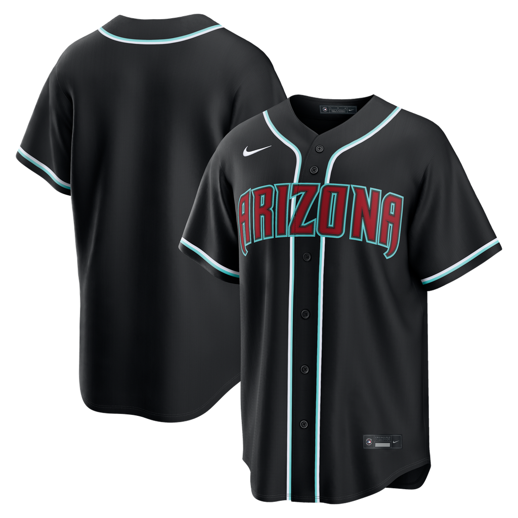 Arizona Diamondbacks Fashion Replica Black Out Jersey