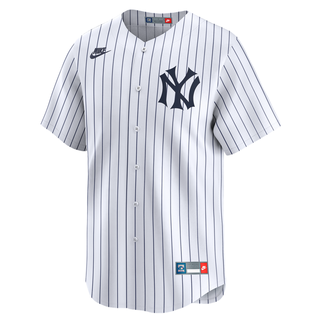 New York Yankees Babe Ruth Throwback Cooperstown Limited Jersey - White