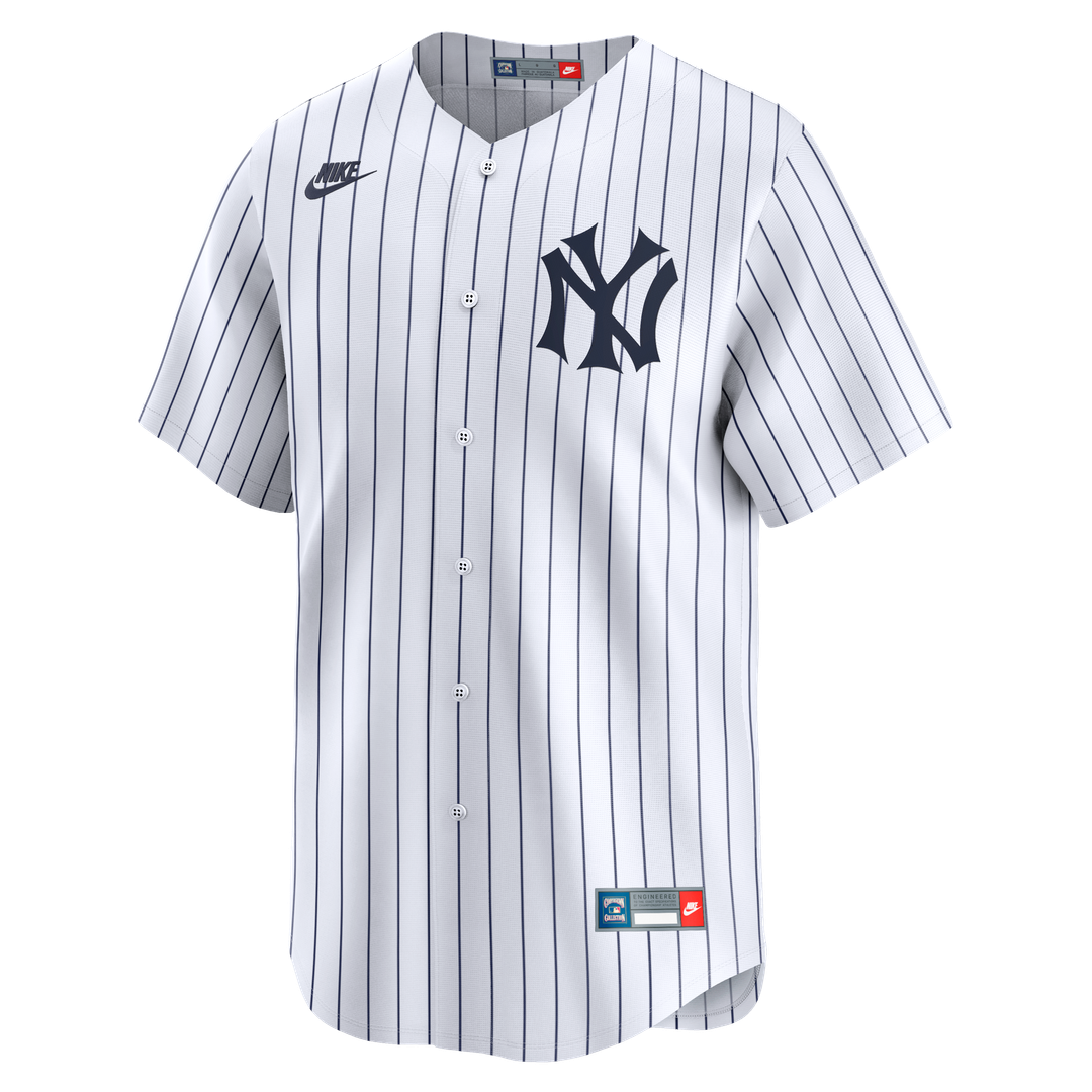 New York Yankees Babe Ruth Throwback Cooperstown Limited Jersey - White