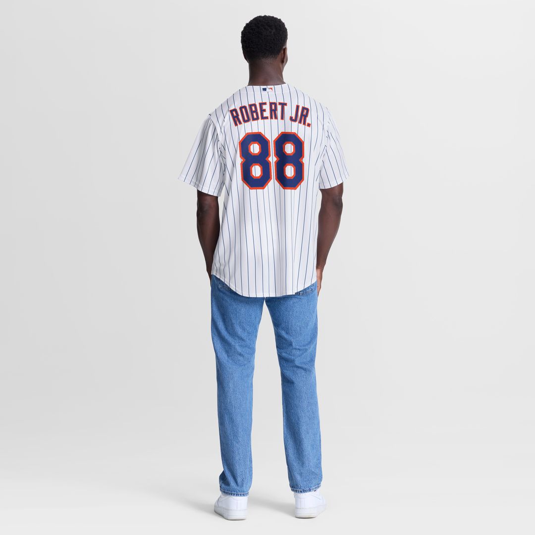 New York Mets Luis Robert Jr. Home Replica Jersey - White
