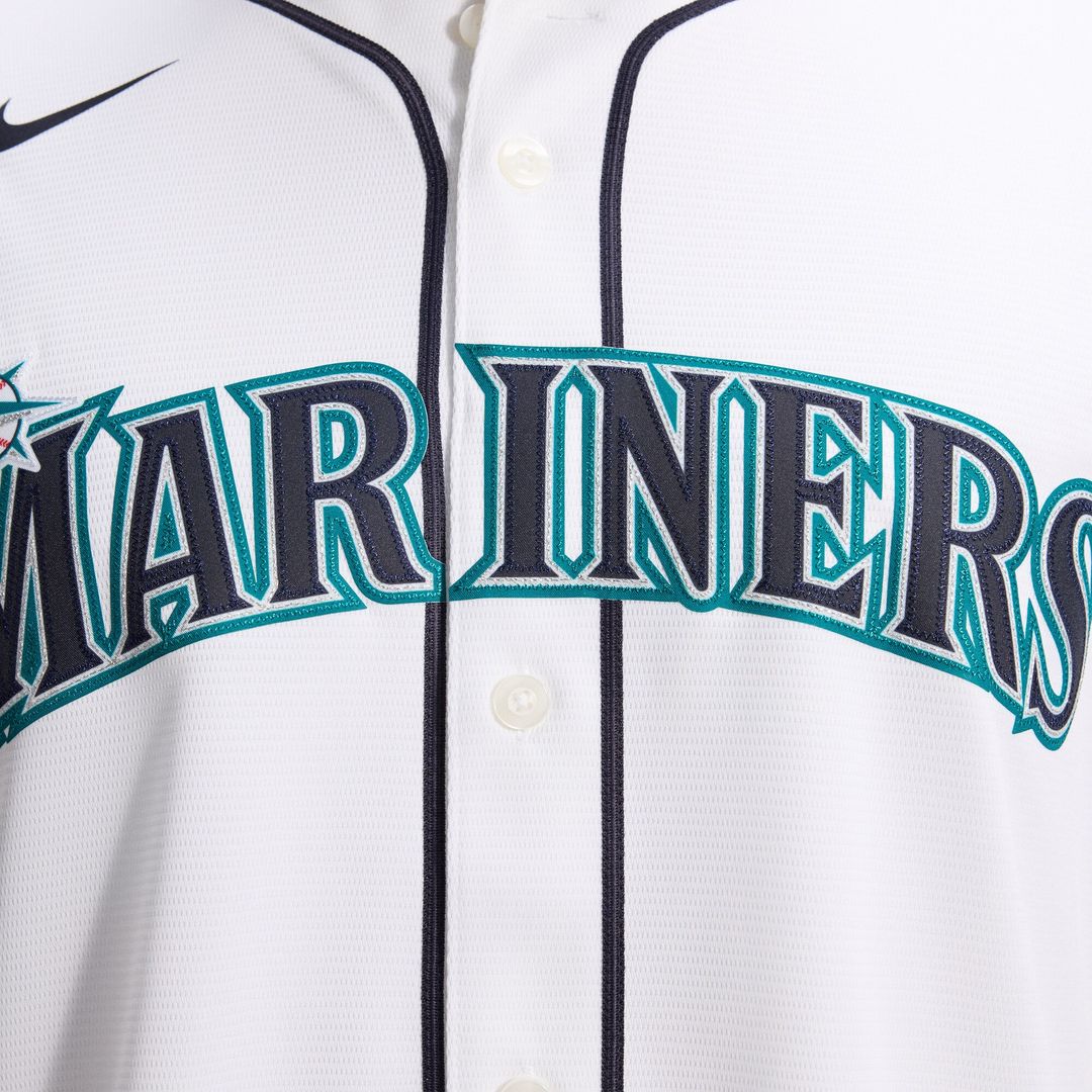 Seattle Mariners Luis Castillo Home Replica Jersey - White