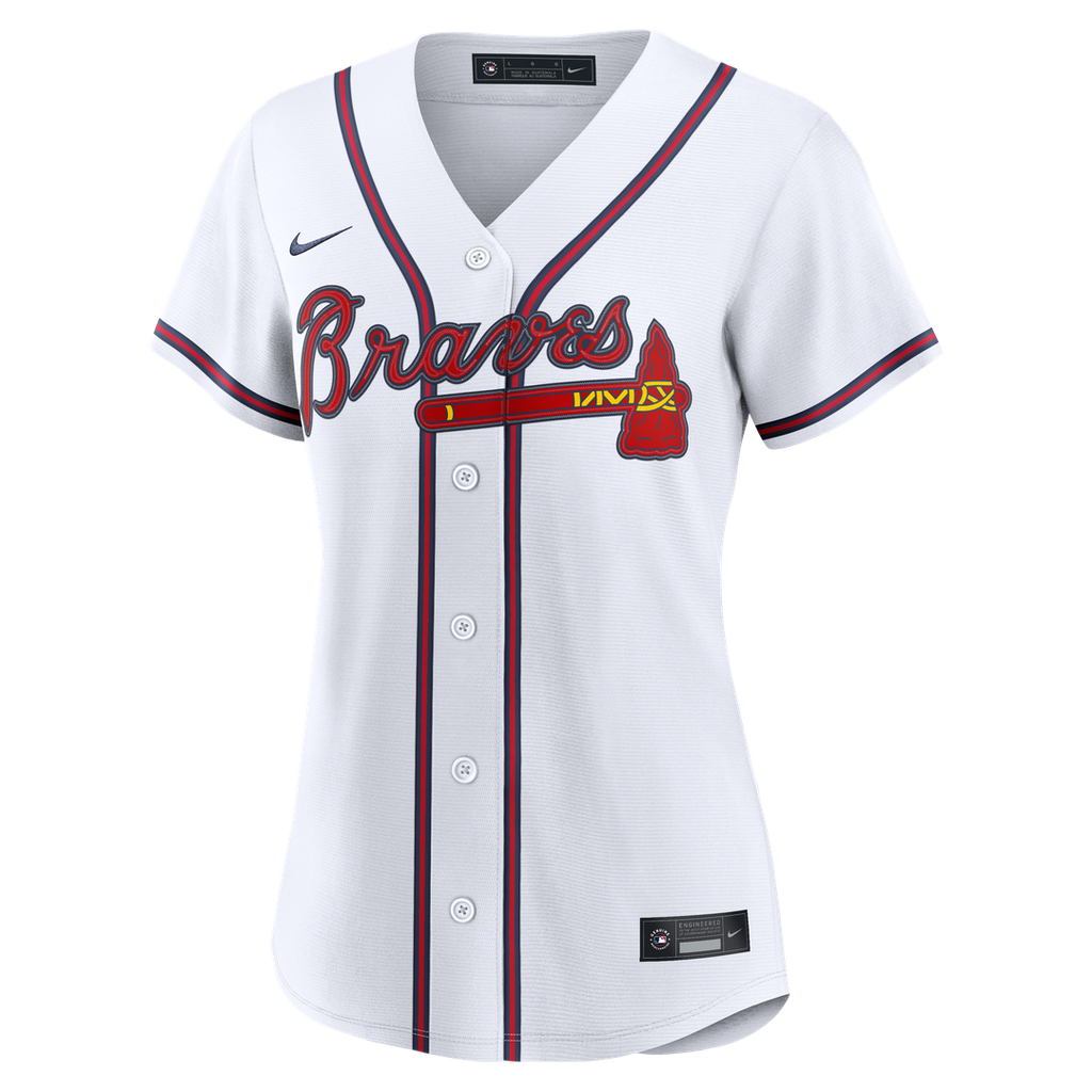 Atlanta Braves Grant Holmes Women's Home Replica Jersey - White