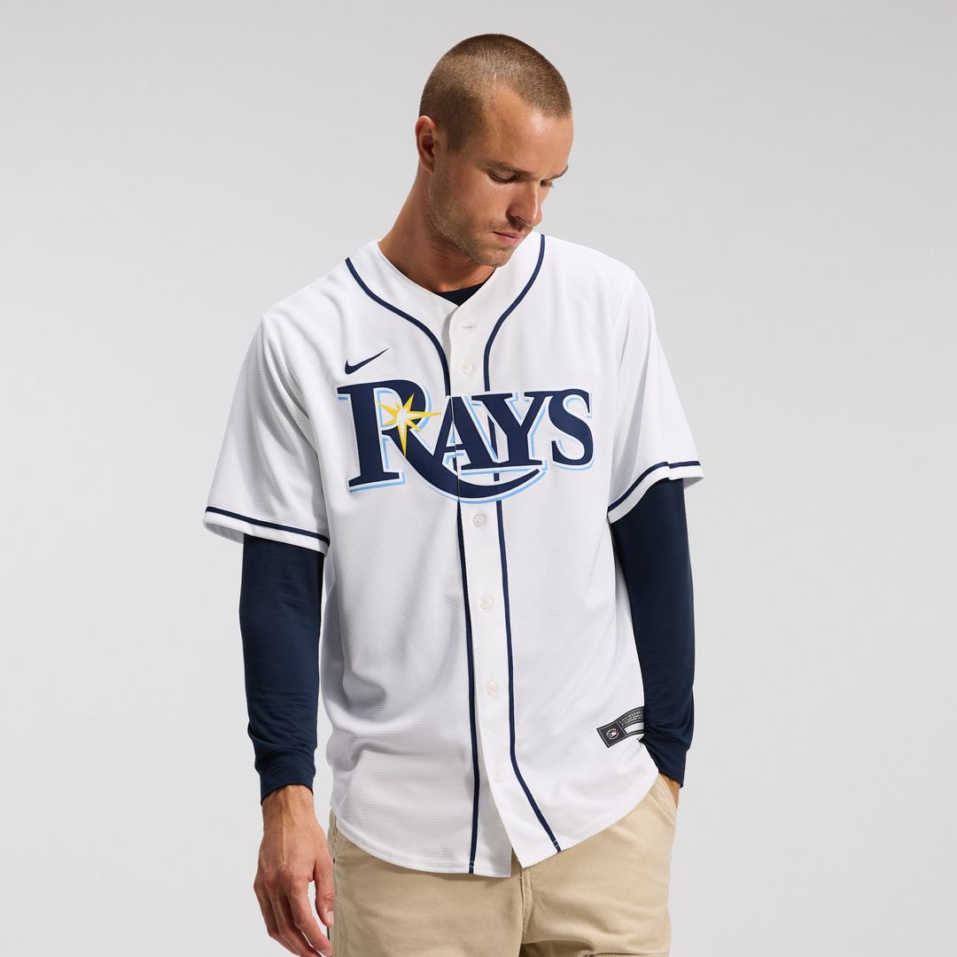 Tampa Bay Rays Yandy Díaz Home Replica Jersey - White