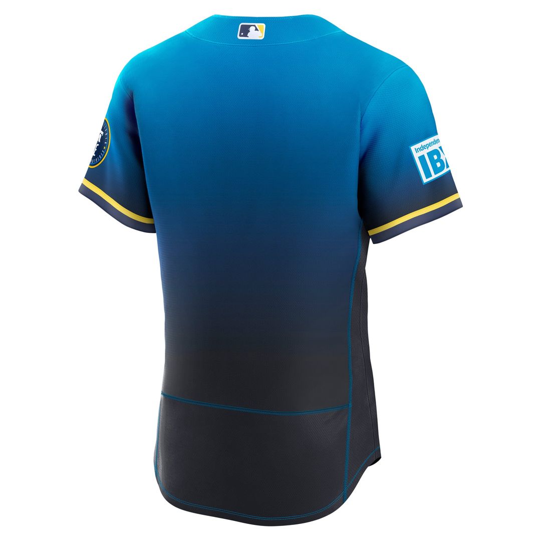 Philadelphia Phillies City Connect Authentic Sponsor Patch Jersey - Navy