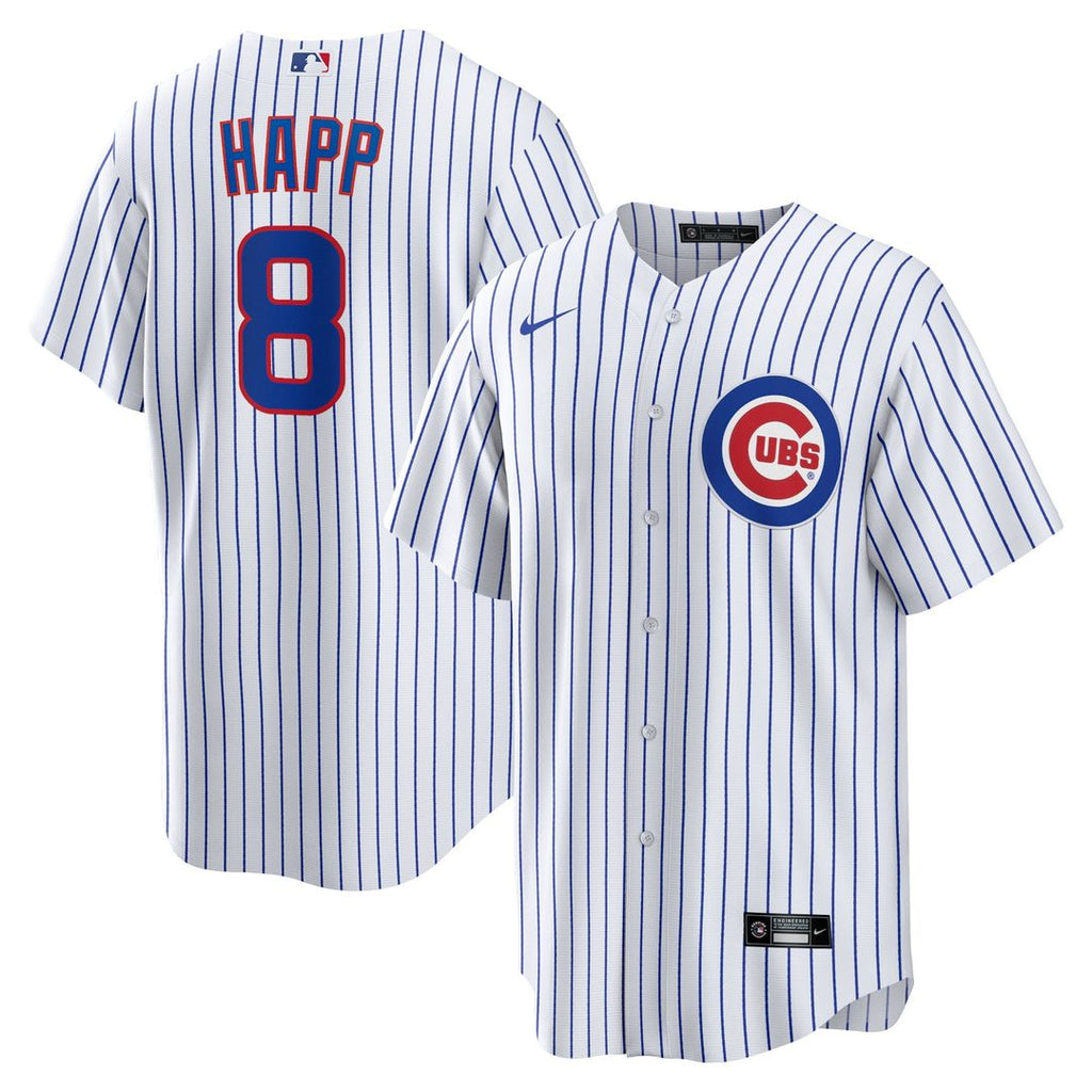 Chicago Cubs Ian Happ Home Replica Jersey - White