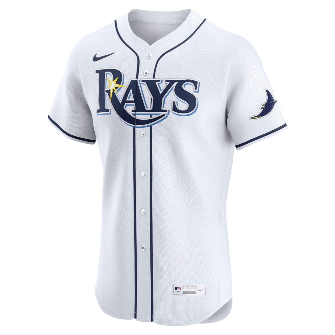 Tampa Bay Rays Home Elite Jersey - White