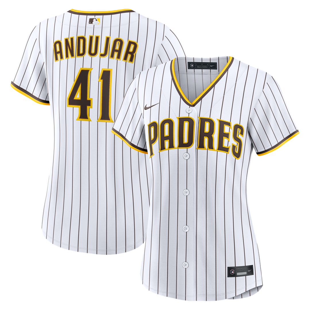 San Diego Padres Miguel Andujar Women's Home Replica Jersey - White