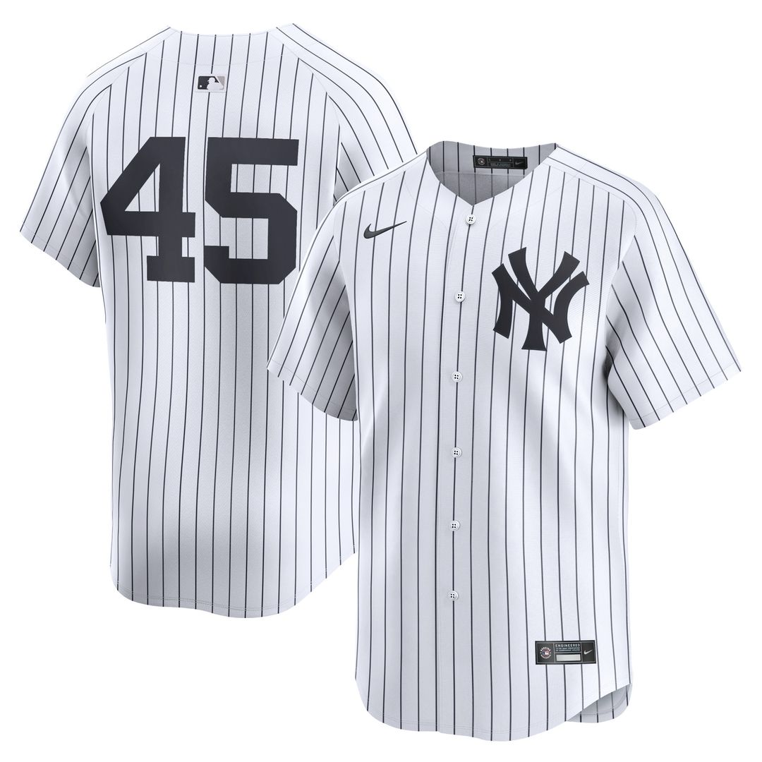 New York Yankees Gerrit Cole Home Limited Jersey - White