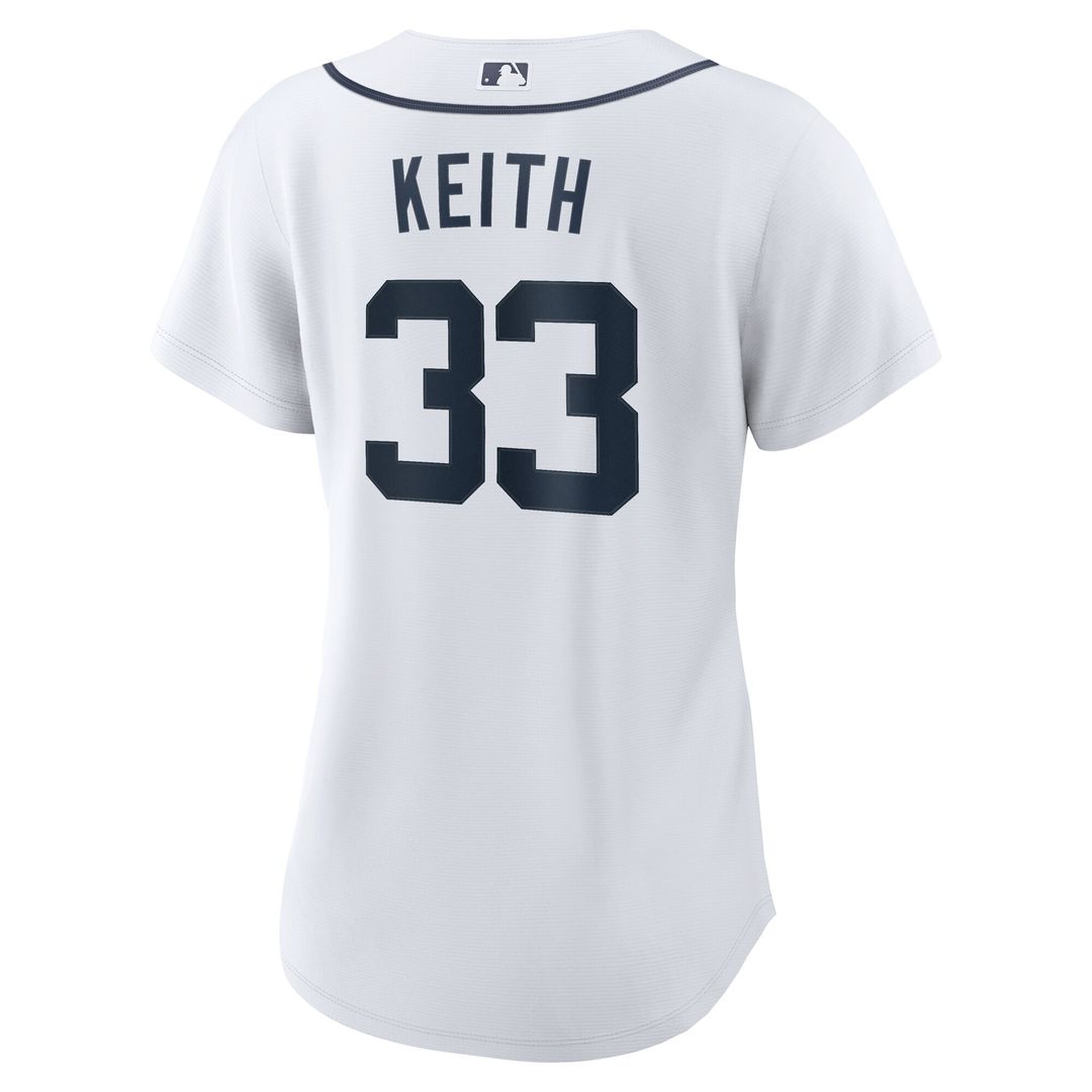 Detroit Tigers Colt Keith Women's Home Replica Jersey - White