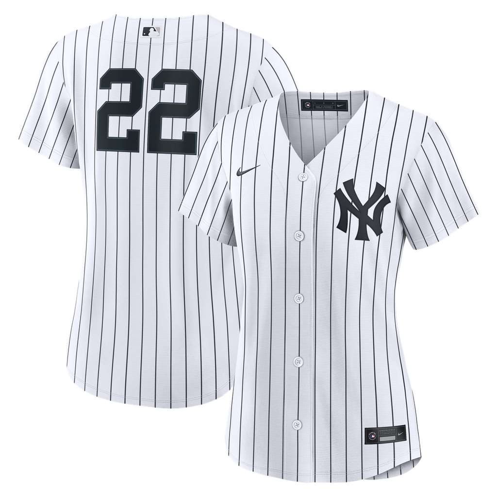 New York Yankees Ben Rice Women's Home Replica Jersey - White