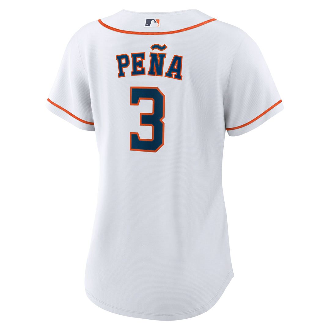 Houston Astros Jeremy Peña Women's Home Replica Jersey - White