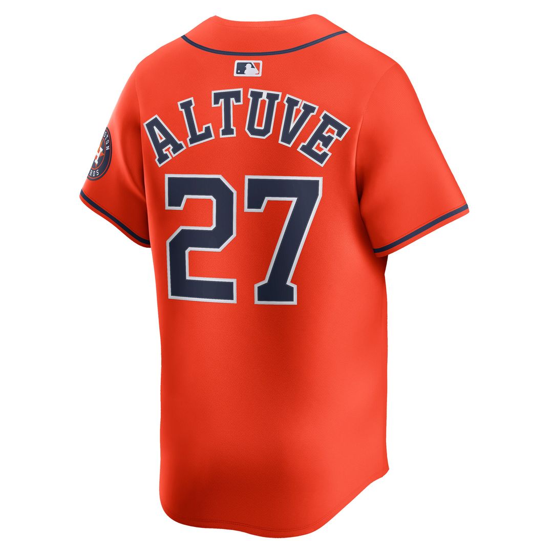 Houston Astros Jose Altuve Home Limited Jersey - White