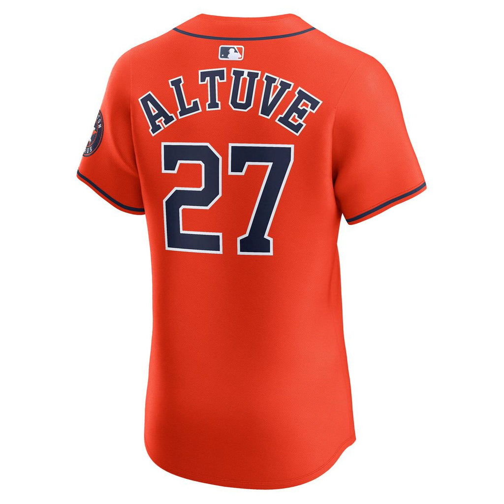 Houston Astros Jose Altuve Alternate Elite Jersey - Orange