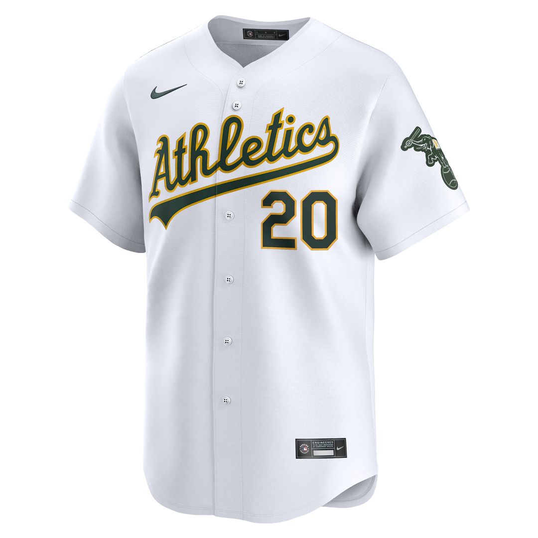 Athletics Zack Gelof Home Limited Jersey - White