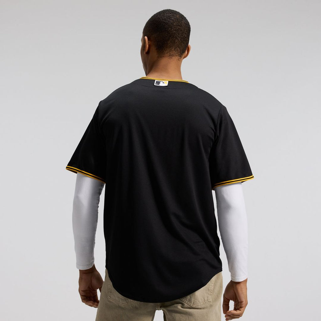 Pittsburgh Pirates Alternate Replica Team Jersey - Black