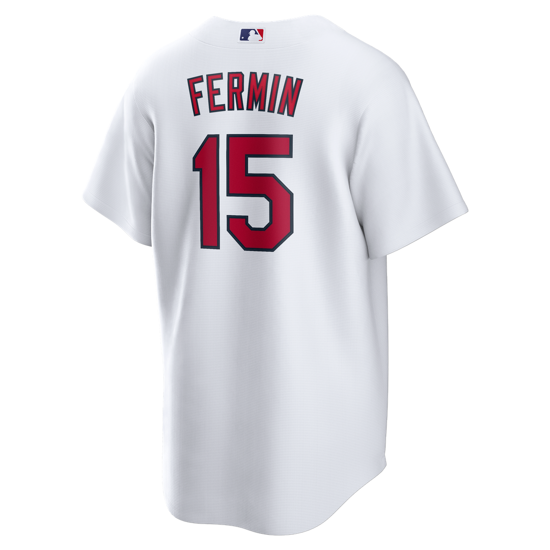 St. Louis Cardinals José Fermín Home Replica Jersey - White
