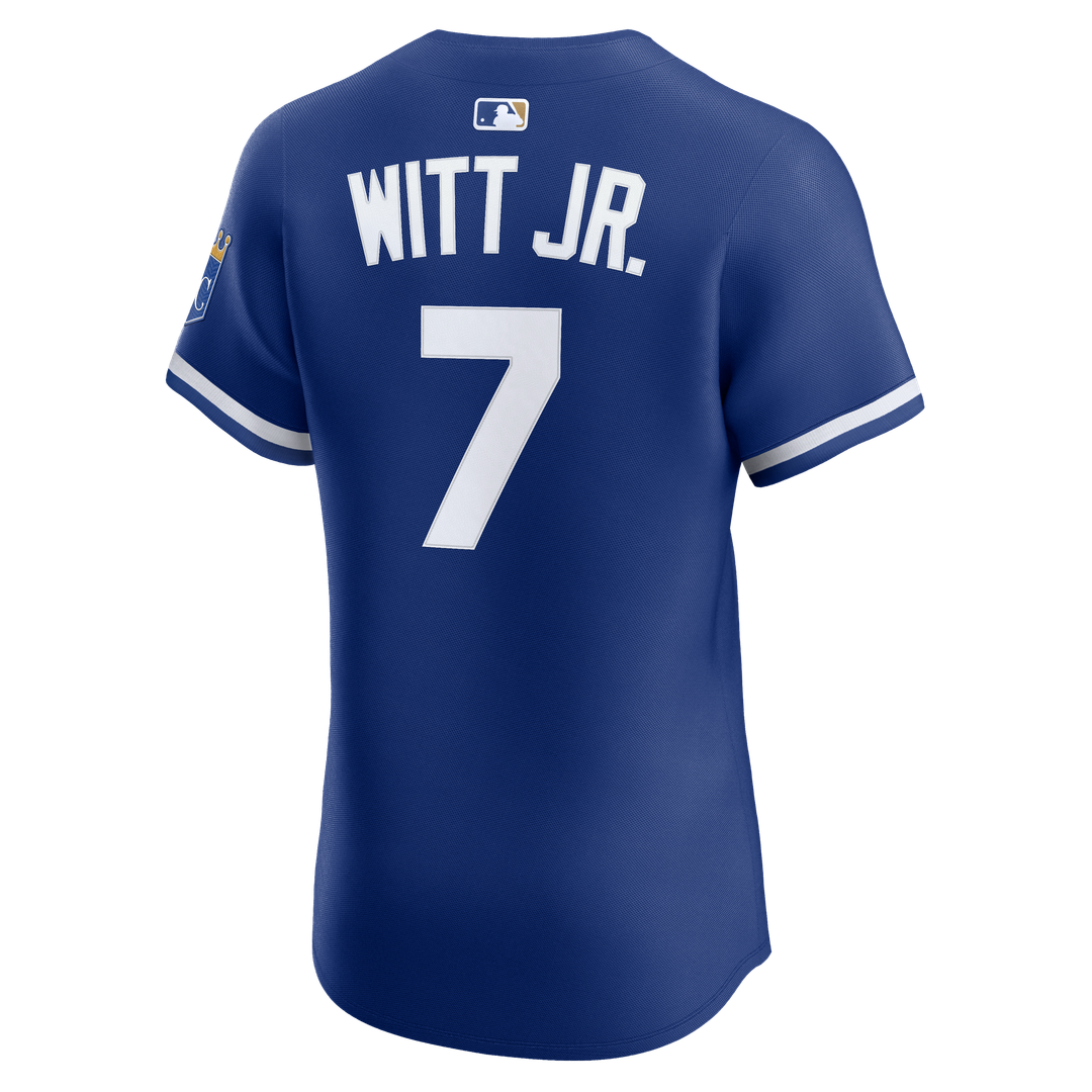 Kansas City Royals Bobby Witt Jr. Home ElitePlayer Jersey - White