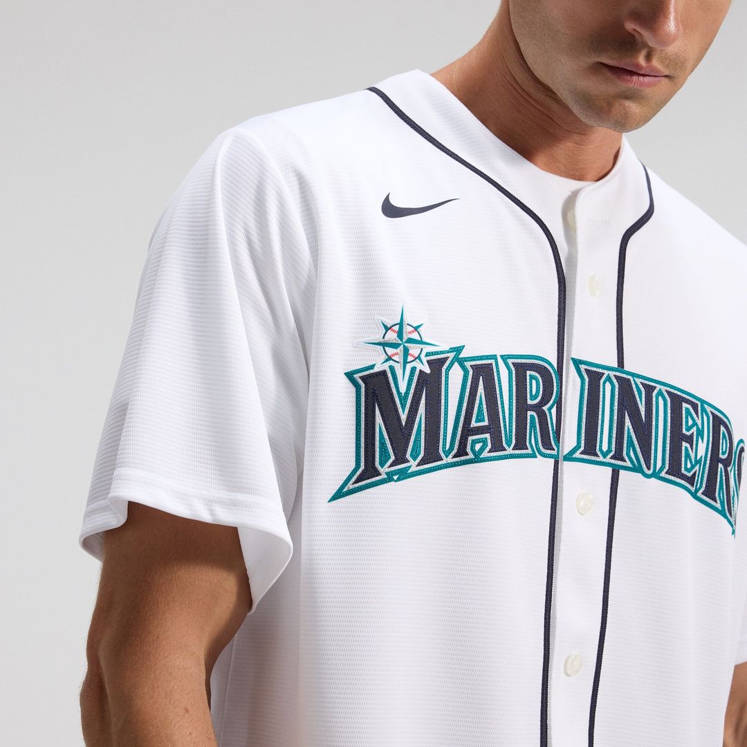 Seattle Mariners Luis Castillo Home Replica Jersey - White