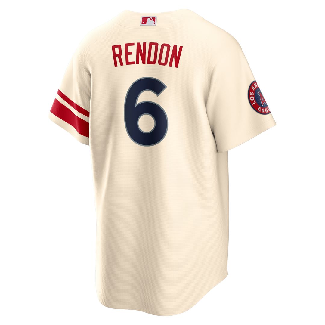Los Angeles Angels Anthony Rendon City Connect Replica Jersey - Cream