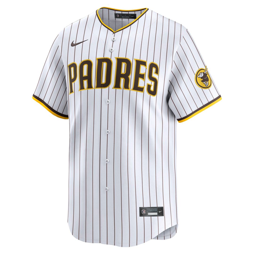 San Diego Padres Jackson Merrill Home Limited Jersey - White