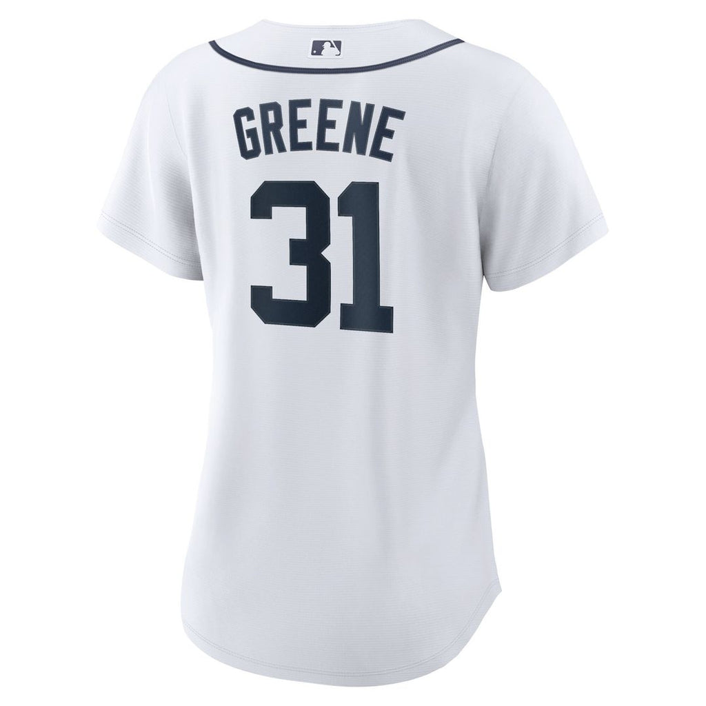 Detroit Tigers Riley Greene Women's Home Replica Jersey - White