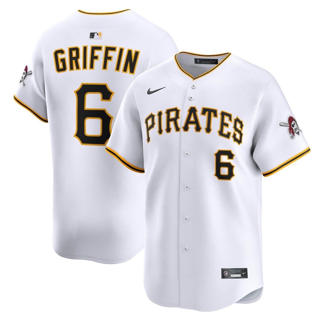 Pittsburgh Pirates Konnor Griffin Home Limited Jersey - White