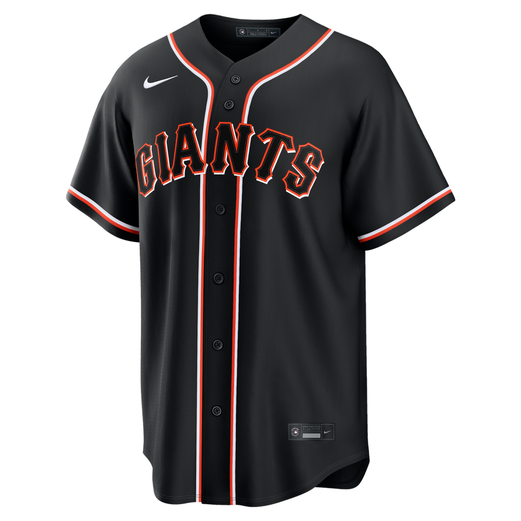 San Francisco Giants Jung Hoo Lee Fashion Replica Black Out Jersey