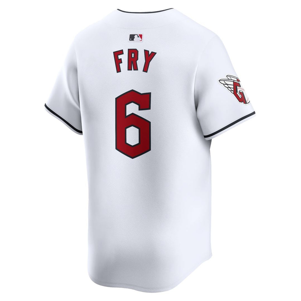 Cleveland Guardians David Fry Home Limited Jersey - White