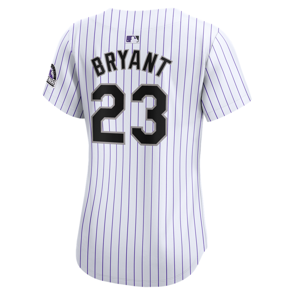 Colorado Rockies Kris Bryant Women's Home Limited Jersey - White
