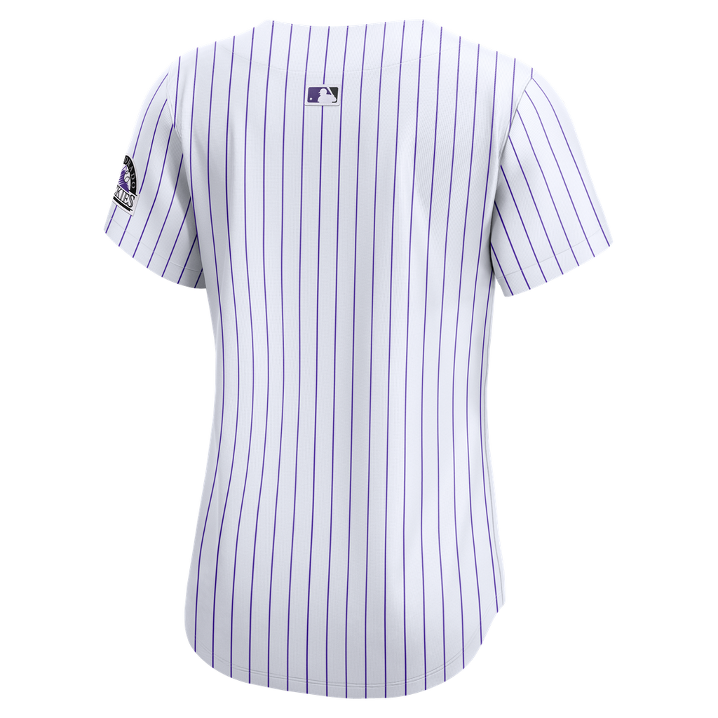 Colorado Rockies Women's Home Limited Jersey - White