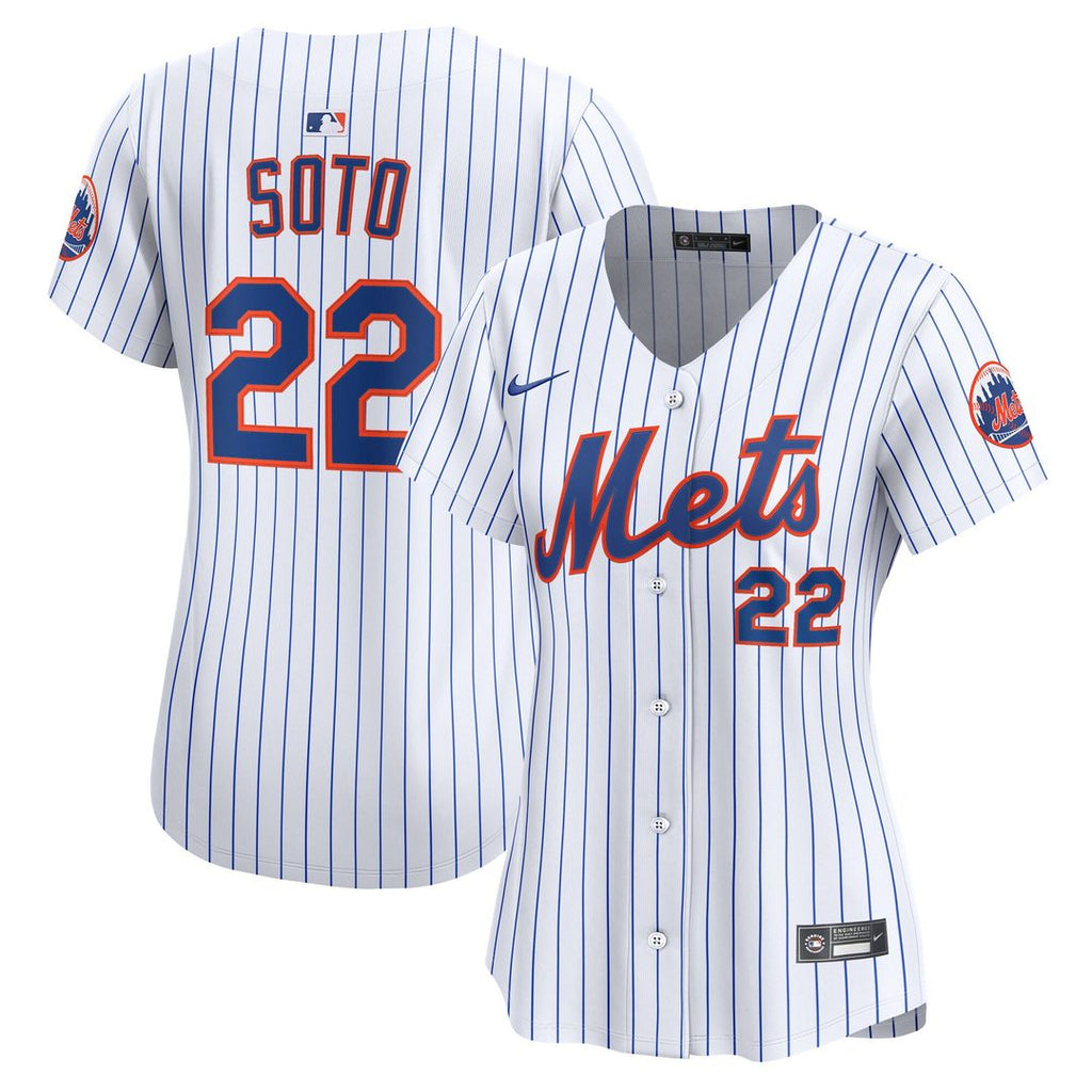 New York Mets Juan Soto Women's Home Limited Jersey - White