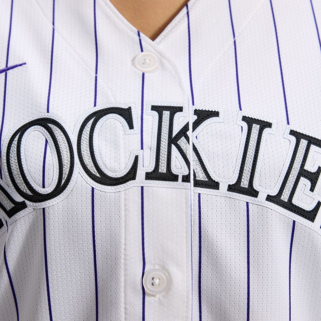 Colorado Rockies Women's Home Limited Jersey - White