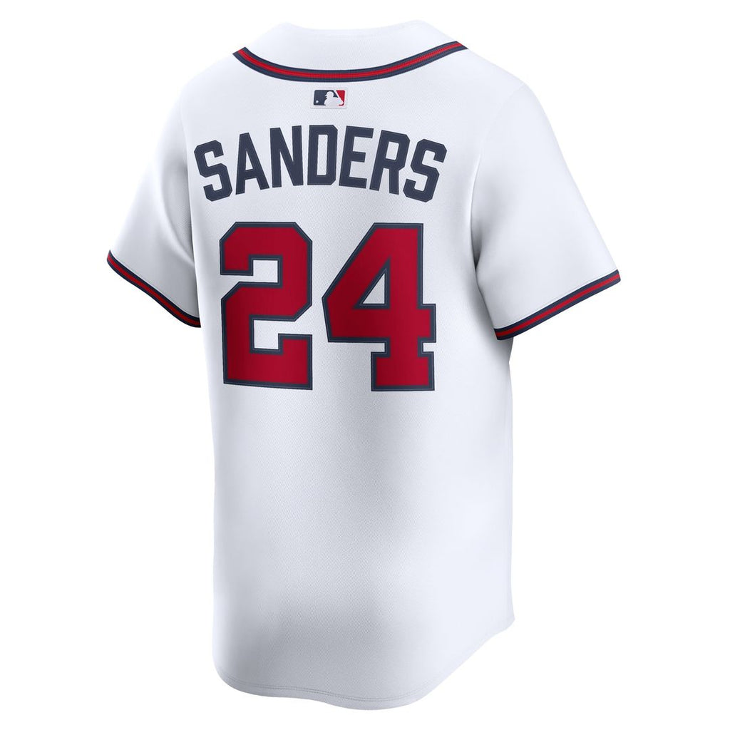 Atlanta Braves Deion Sanders Limited Jersey - White
