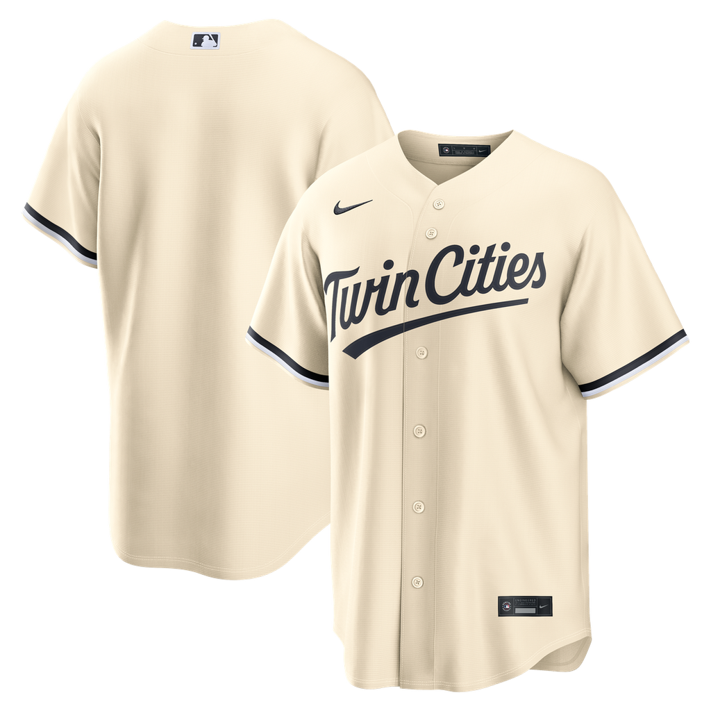 Minnesota Twins Alternate Replica Jersey - Cream