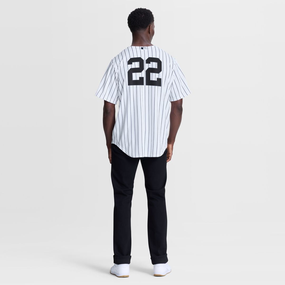 New York Yankees Ben Rice Home Replica Jersey - White