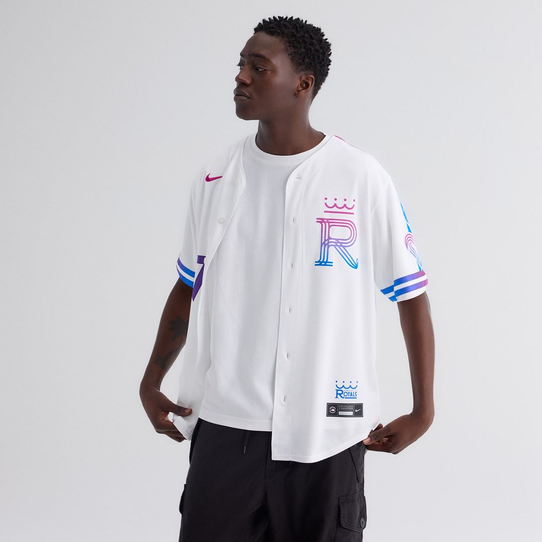Kansas City Royals Bobby Witt Jr. 2026 City Connect Stadium Jersey - White