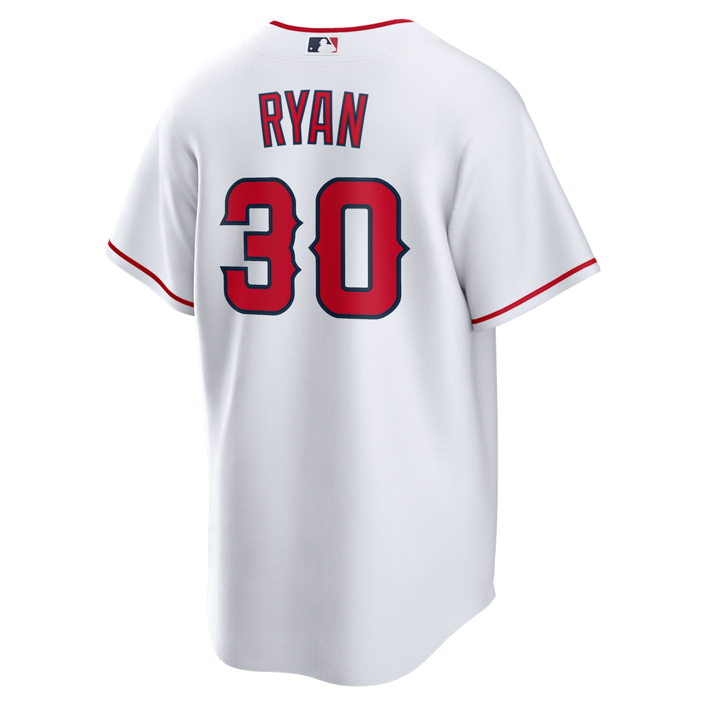 Los Angeles Angels Nolan Ryan Home Retired Replica Jersey - White