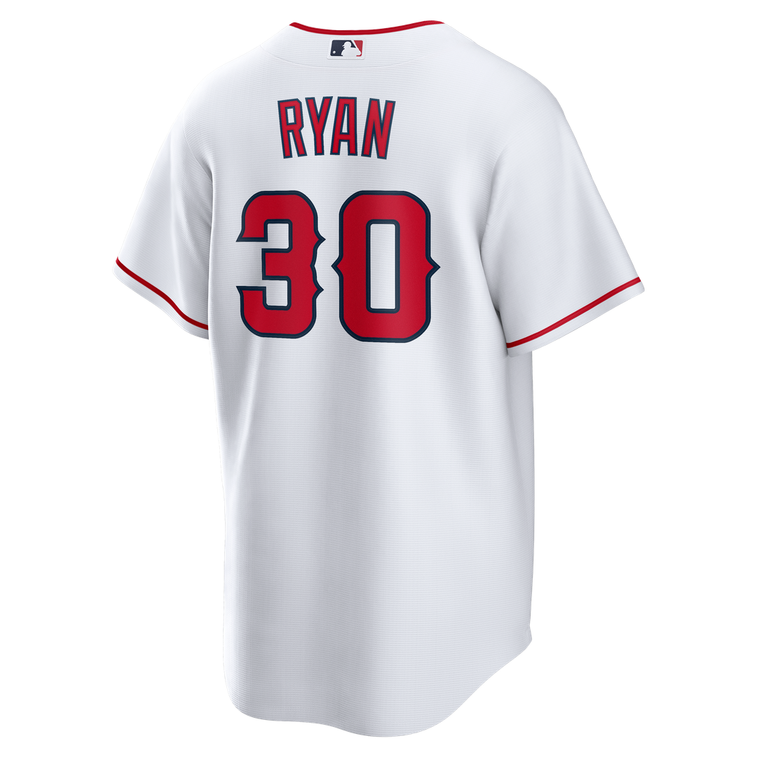 Los Angeles Angels Nolan Ryan Home Retired Replica Jersey - White