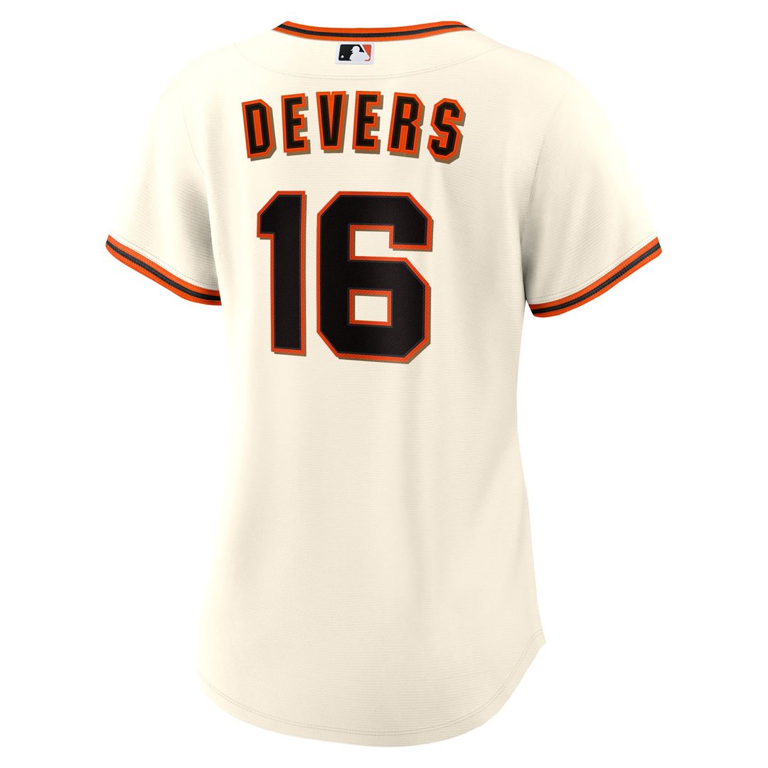 San Francisco Giants Rafael Devers Women's Home Replica Jersey - White