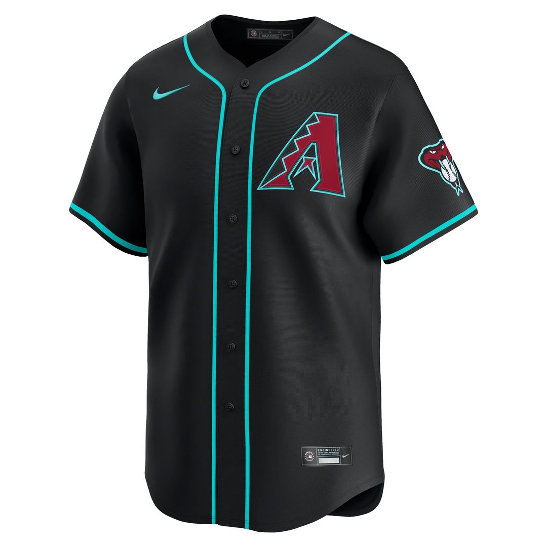 Arizona Diamondbacks Ketel Marte Alternate Limited Jersey - Black