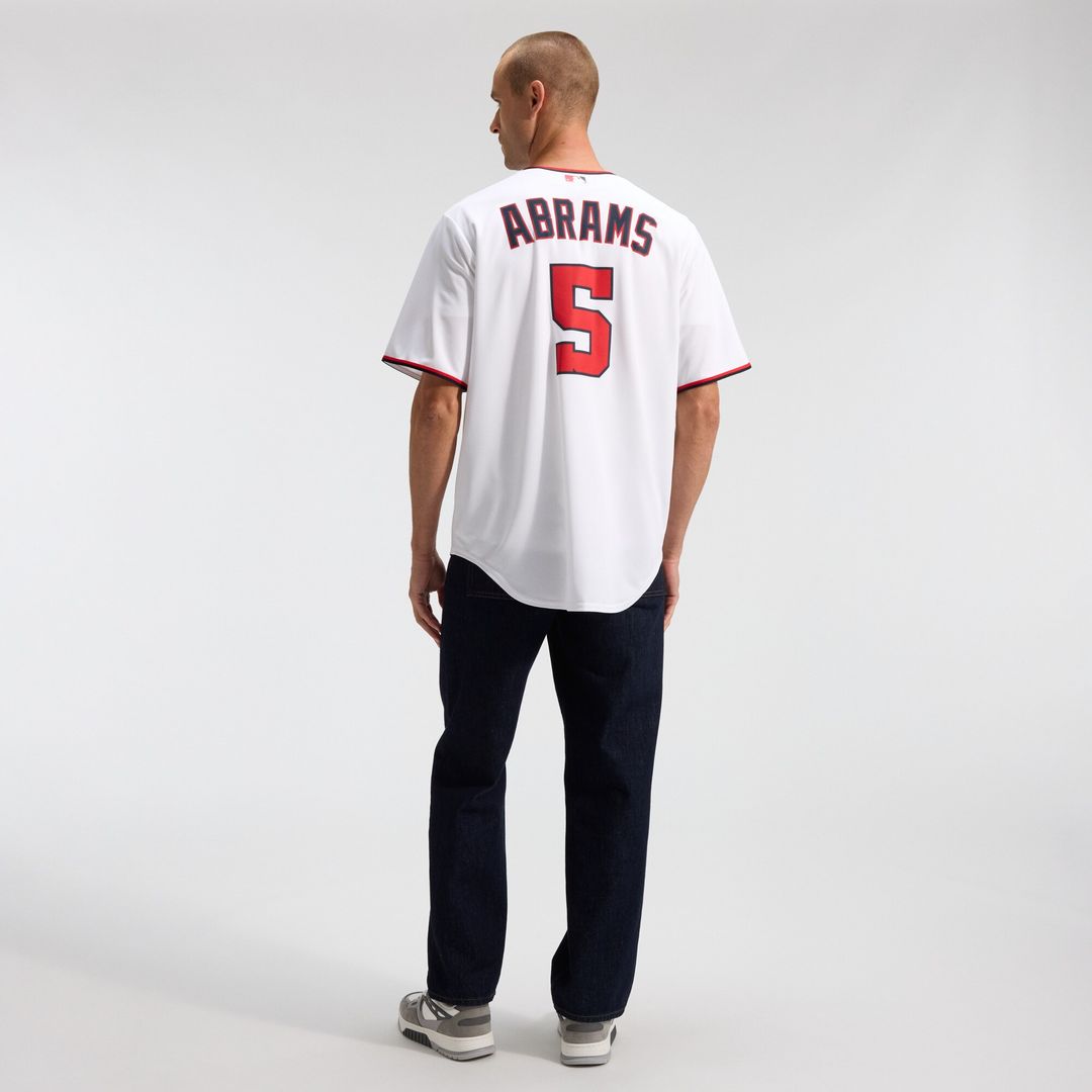 Washington Nationals CJ Abrams Home Replica Jersey - White