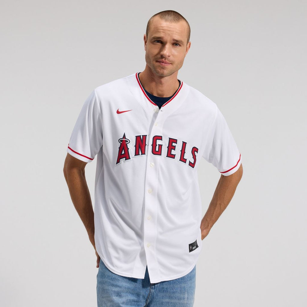 Los Angeles Angels Home Replica Team Jersey - White