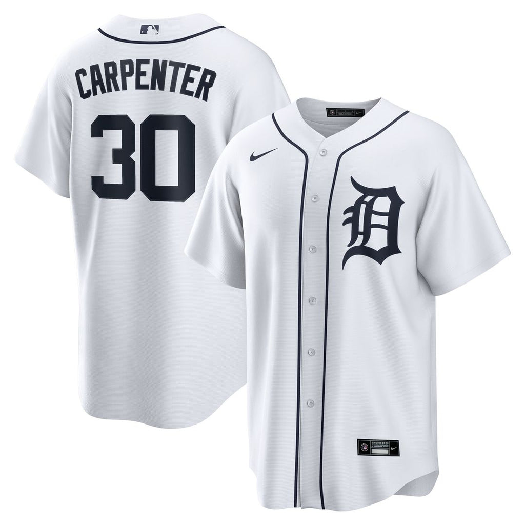 Detroit Tigers Kerry Carpenter Home Replica Jersey - White