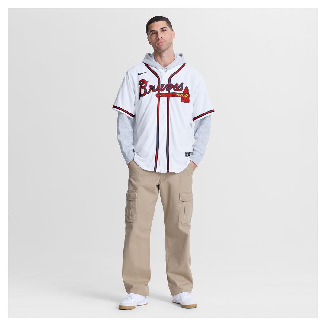Atlanta Braves Mauricio Dubón Home Replica Jersey - White