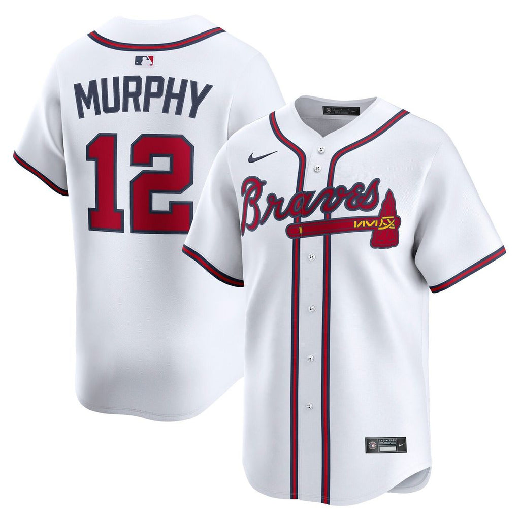 Atlanta Braves Sean Murphy Home Limited Jersey - White
